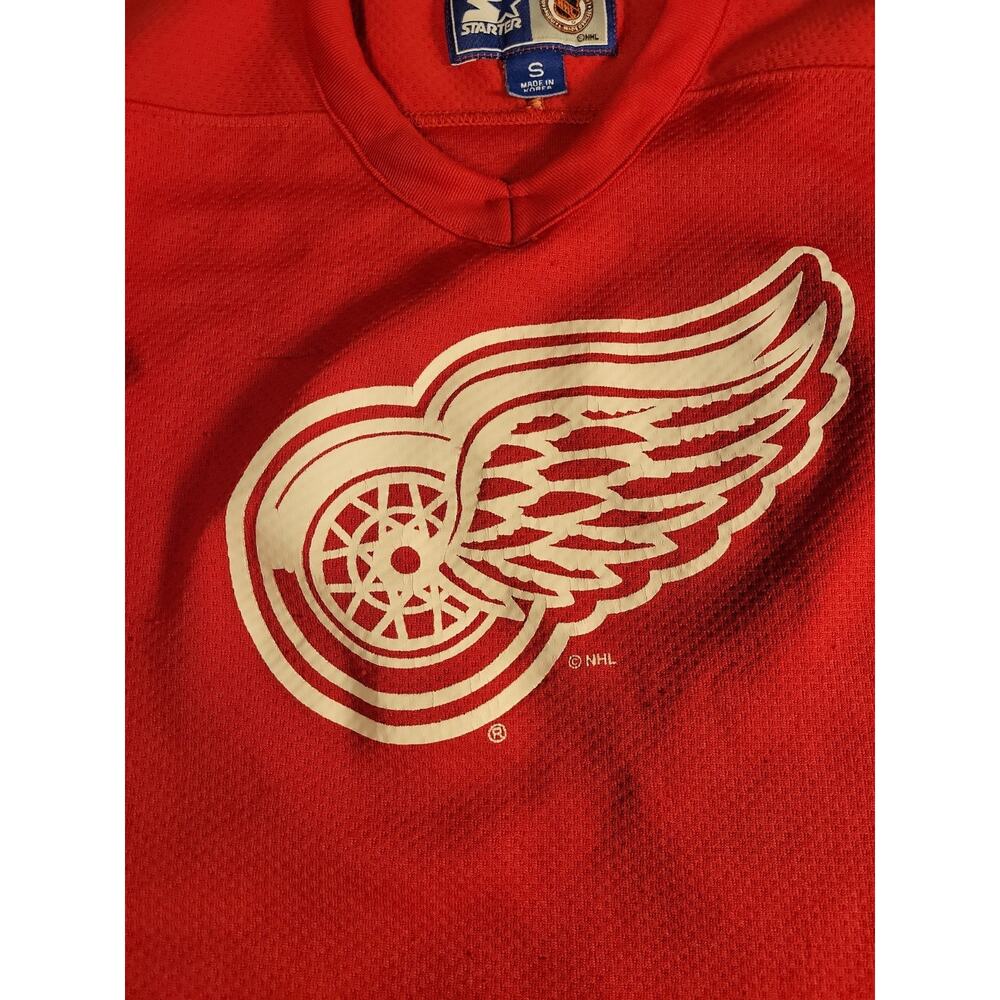 Starter Detroit Red Wings Jersey NHL Hockey Youth Small Boys Kids Children - Picture 3 of 7